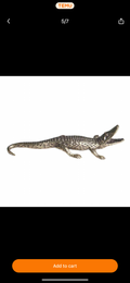 Alligator figurine