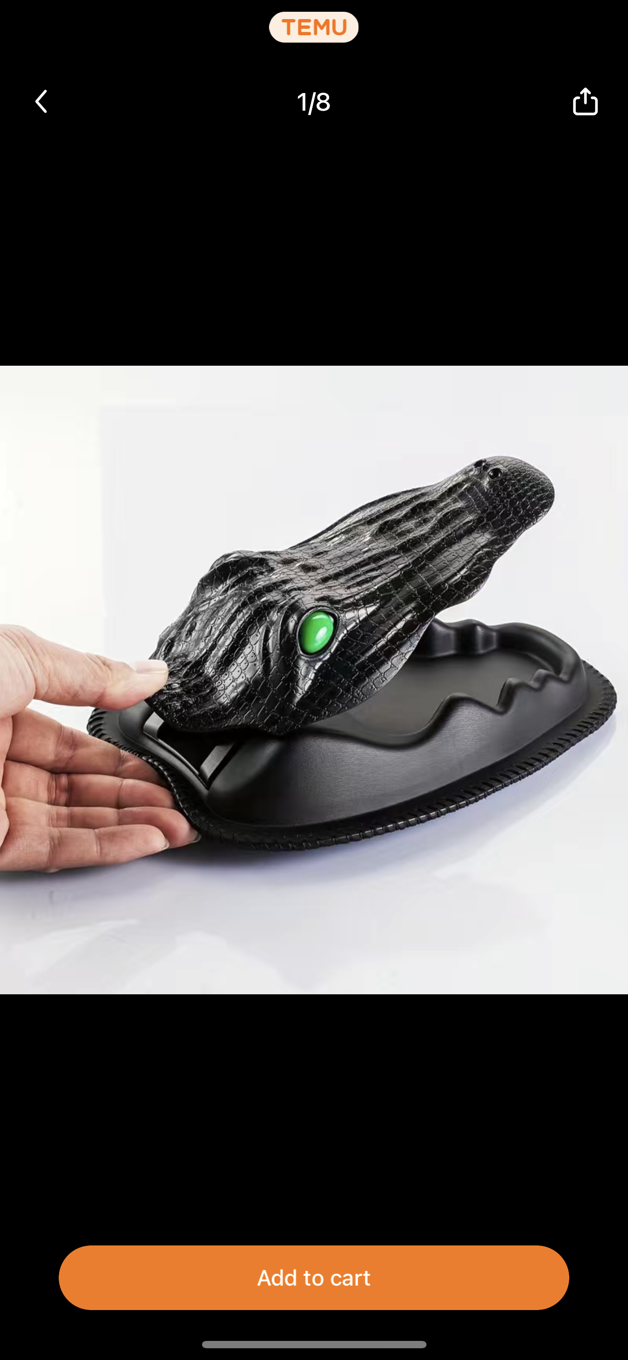 Alligator phone holder