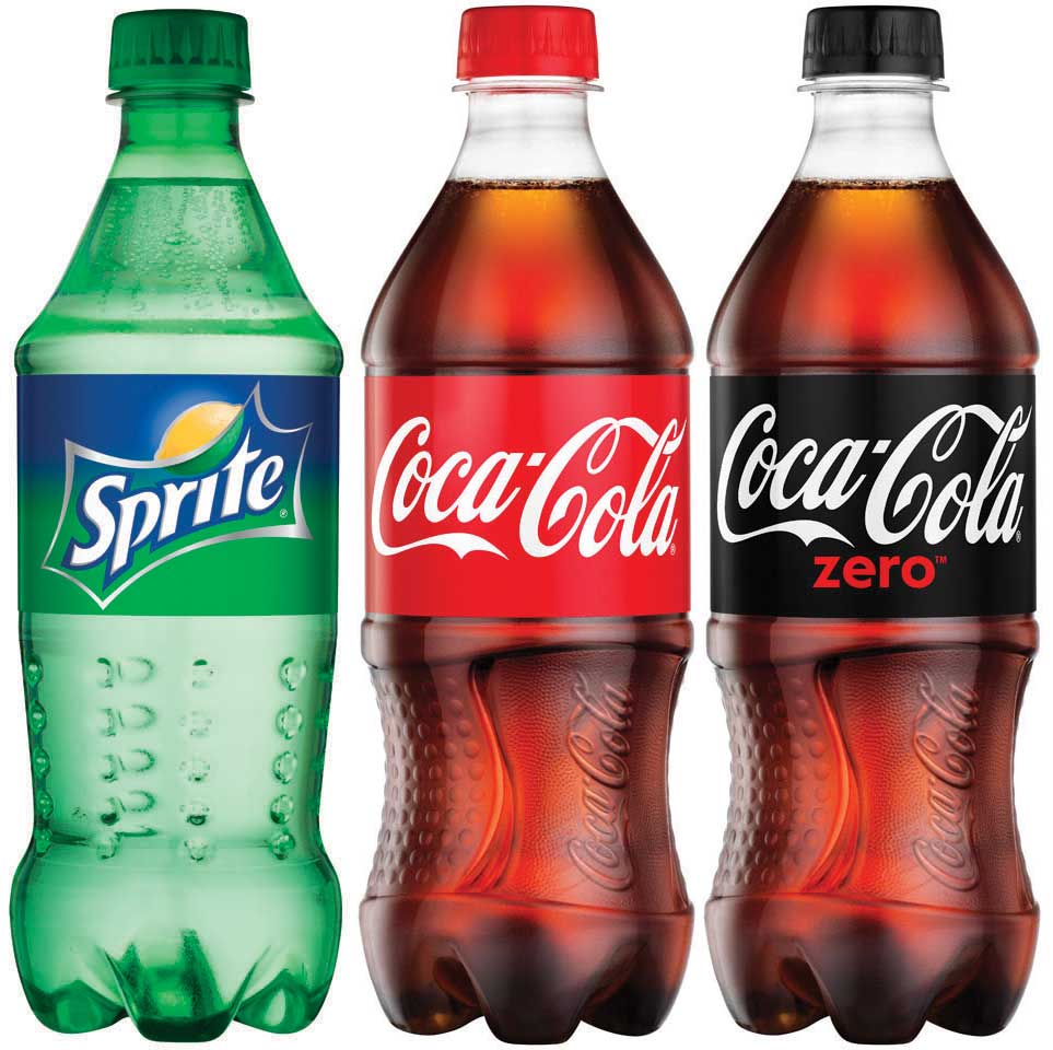 20oz Soft drinks