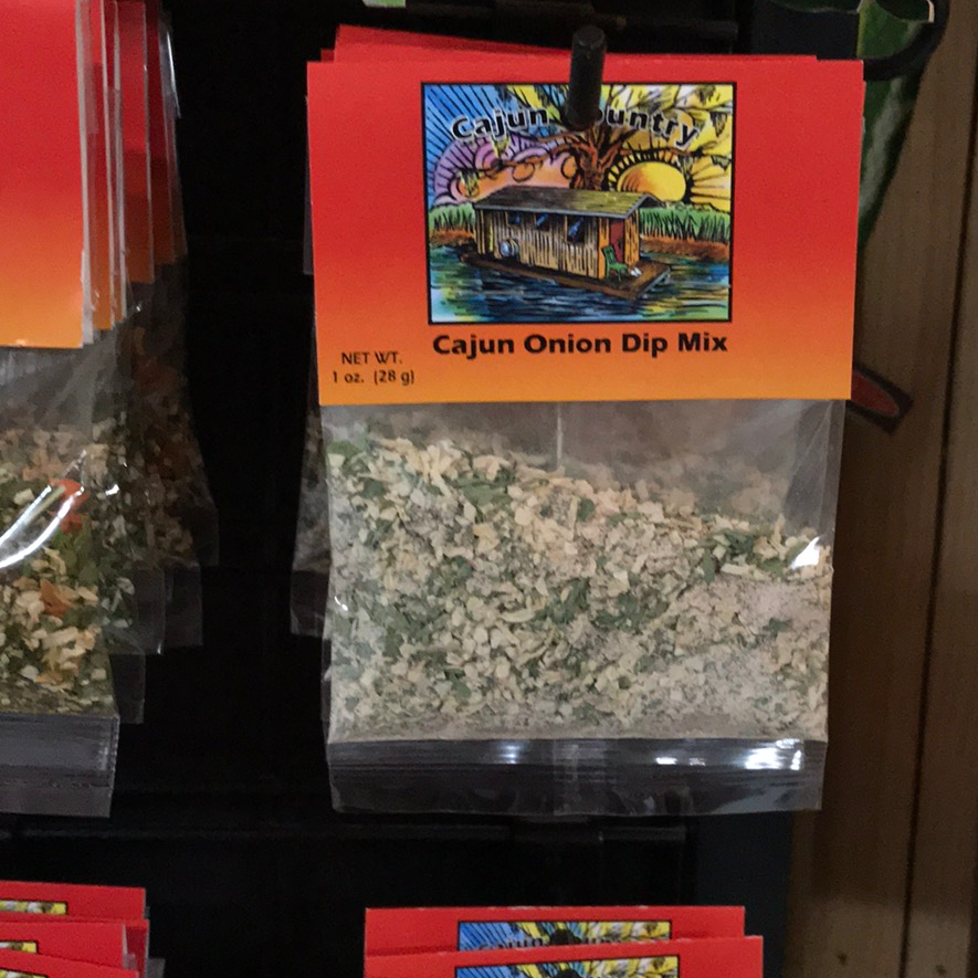 Cajun onion dip mix