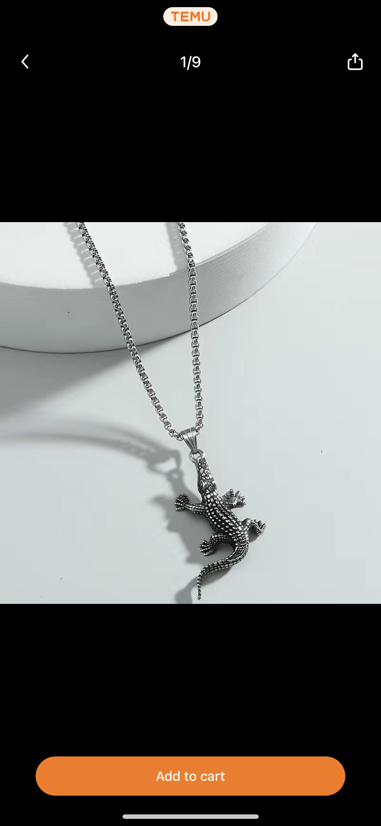 Alligator/turtle necklaces