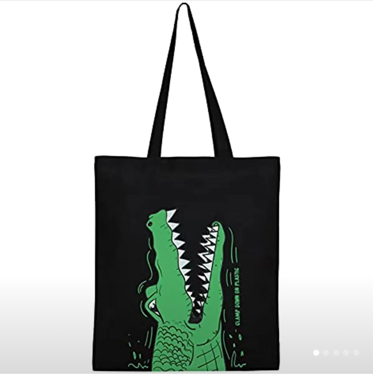 Alligator tote bag