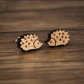 Hedge hog earrings