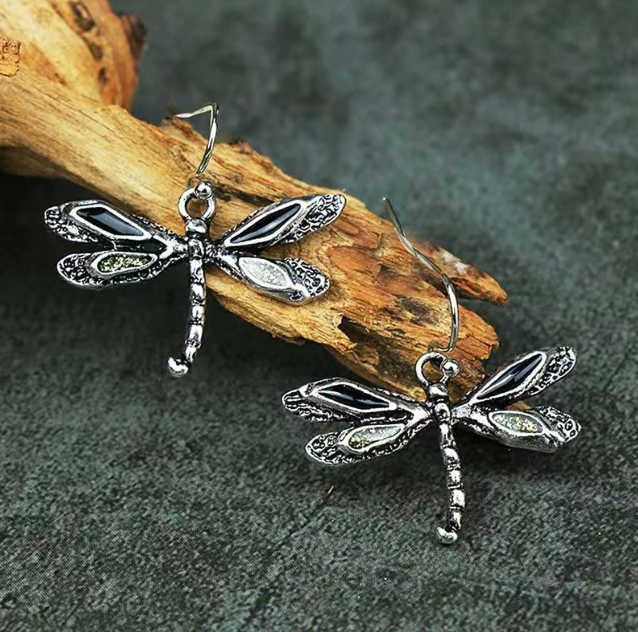 Dragonfly earrings