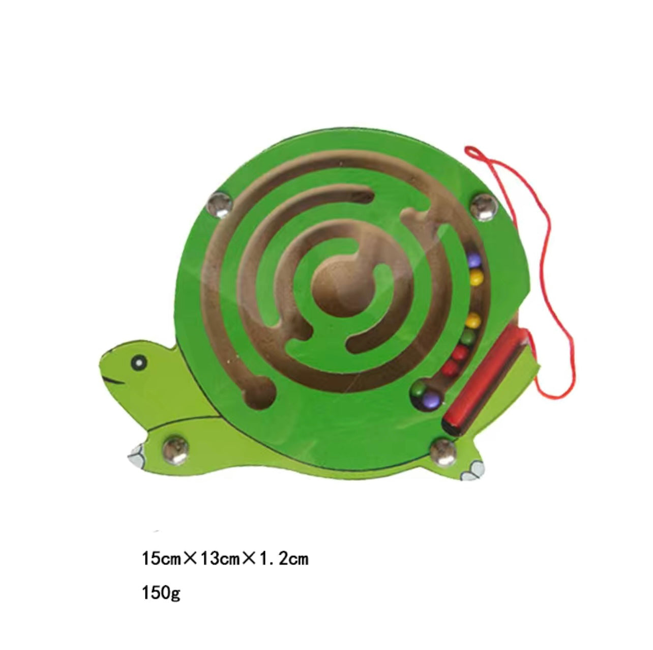Magnetic turtle puzzle