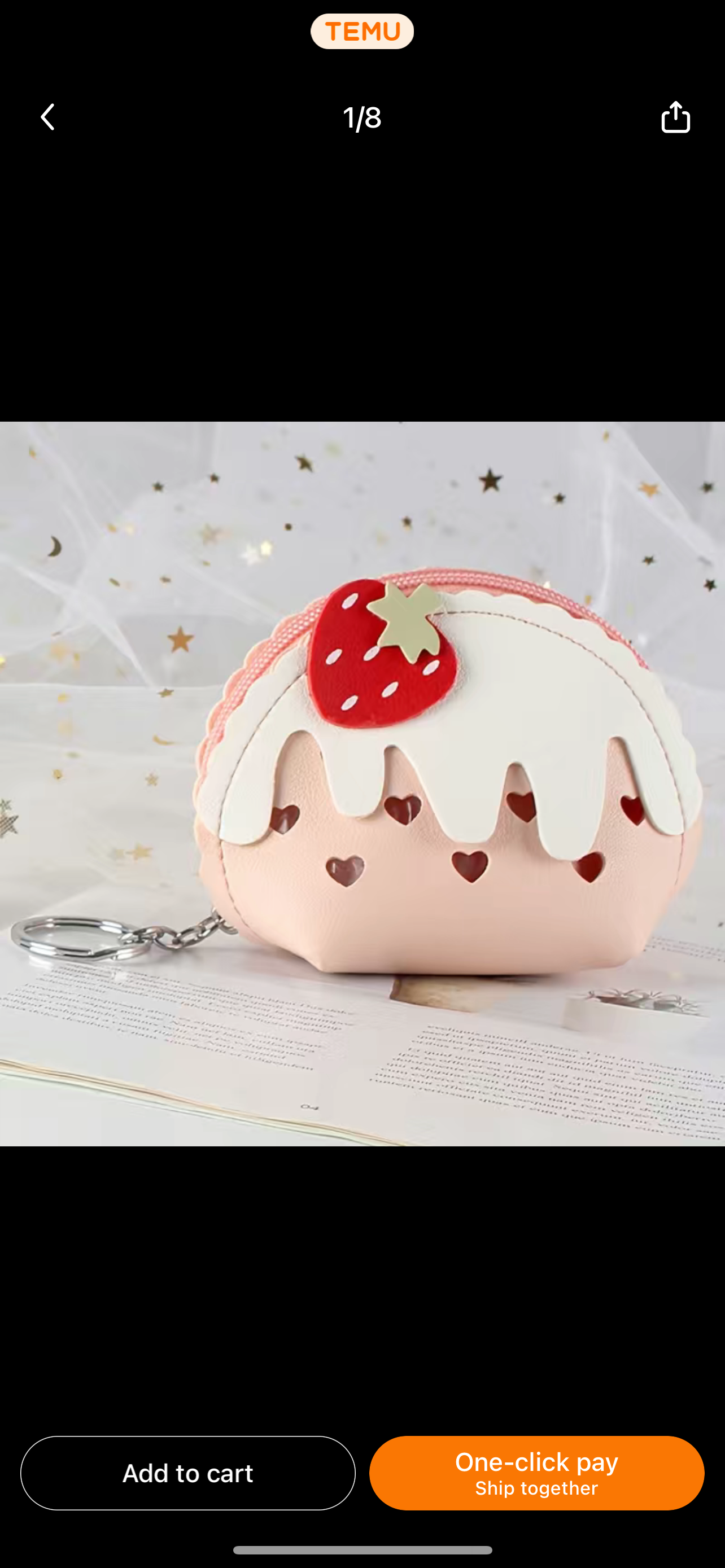 Strawberry coinpurse