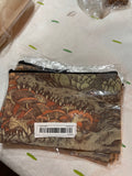 Crocodile zipper bag