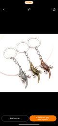 Alligator keychain