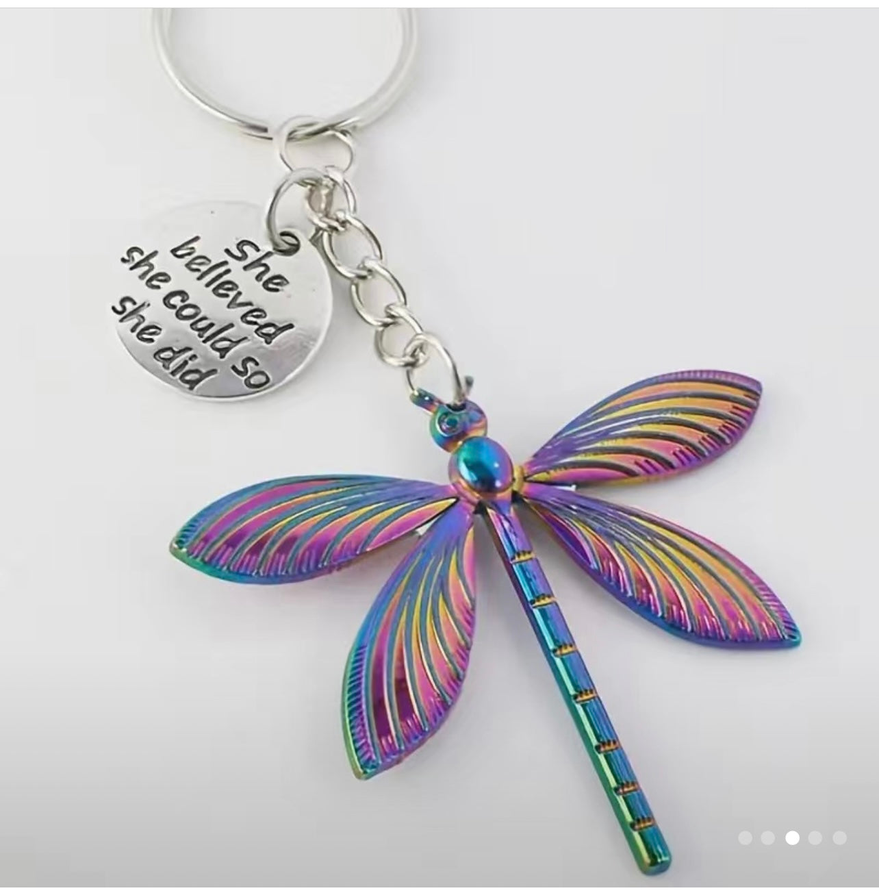 Dragonfly keychain