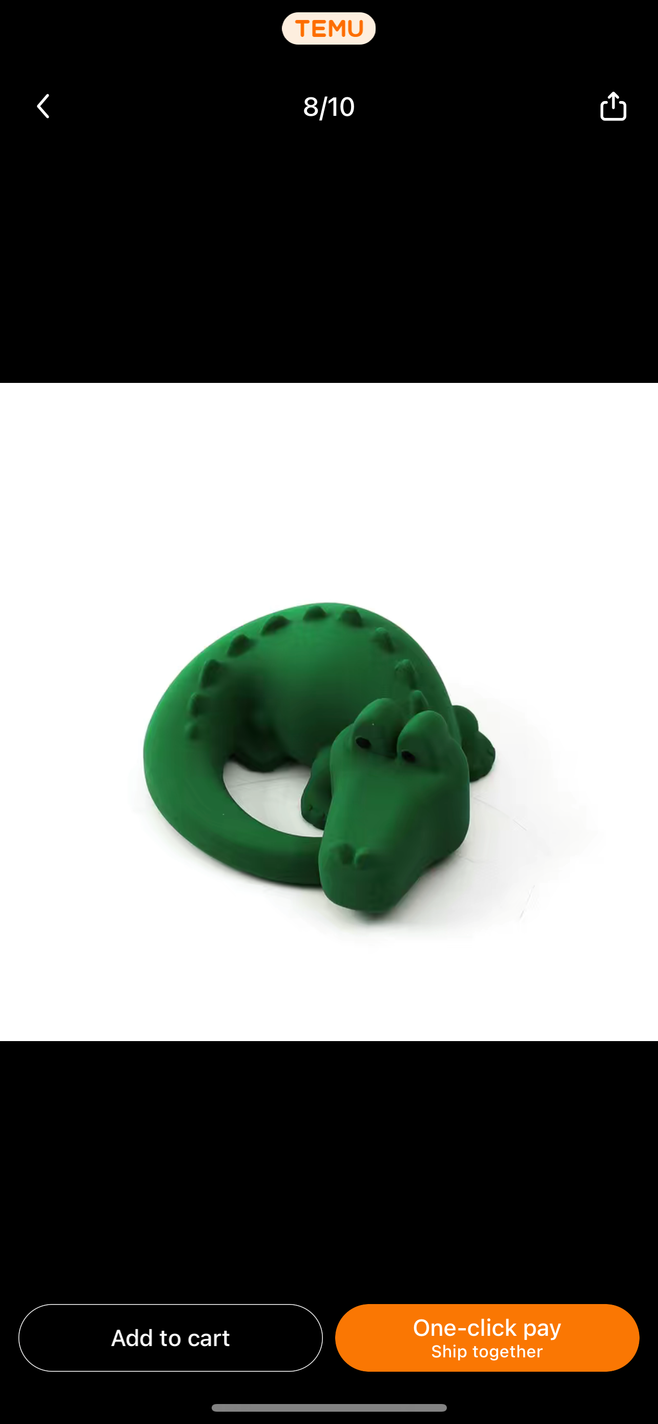 Alligator baby toy