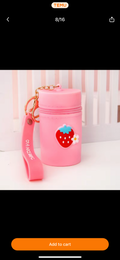 Strawberry coin cylinder